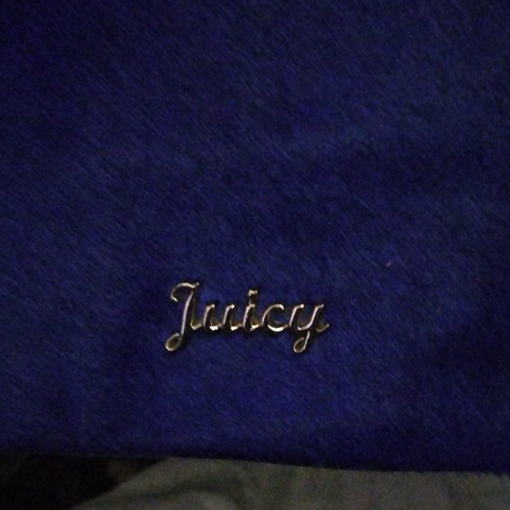 Juicy Couture Royal Blue Velvet Fabric